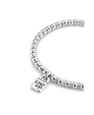 Sterling Silver Plated with Padlock Charm Necklace