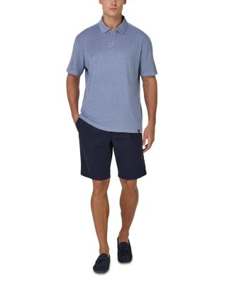 Cotton Stretch Drawstring Bermuda Shorts