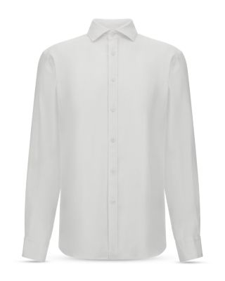 Linen Button Front Shirt
