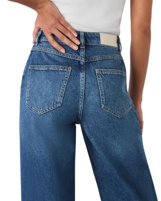 Ankle Straight Leg Jeans in Denim