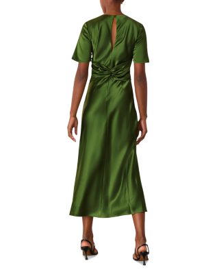 Avery Satin Twist Dress