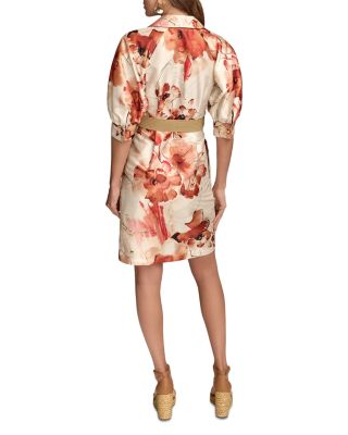 Floral Print Shirtdress