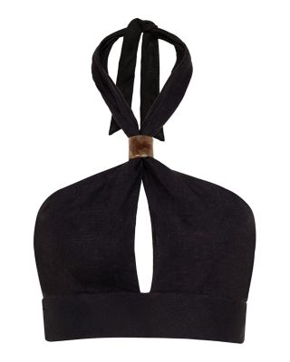 Luna Halter Top Swim Cover-Up & Luna Midi Skirt Swim Cover-Up