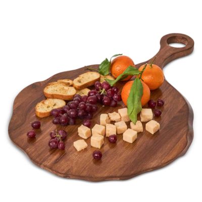 Puro Round Serving Board, Teak