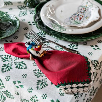 Isadora Napkins, Red, Set of 4