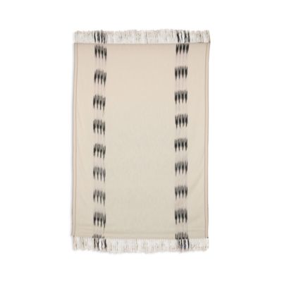 Peshtemal Cotton Ikat Throw Blanket