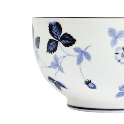 Wild Strawberry Inky Blue Bowl