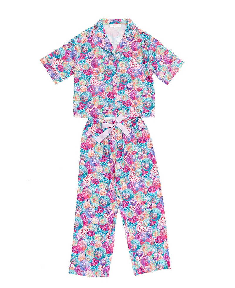 Sunshine Society Girls' Disco Queen Silky Set - Little Kid, Big Kid