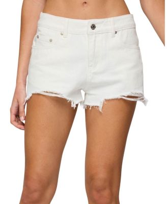 Edikted - Fern Mid Rise Denim Shorts