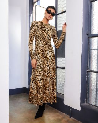 Kourtney Cross Front Midi Dress