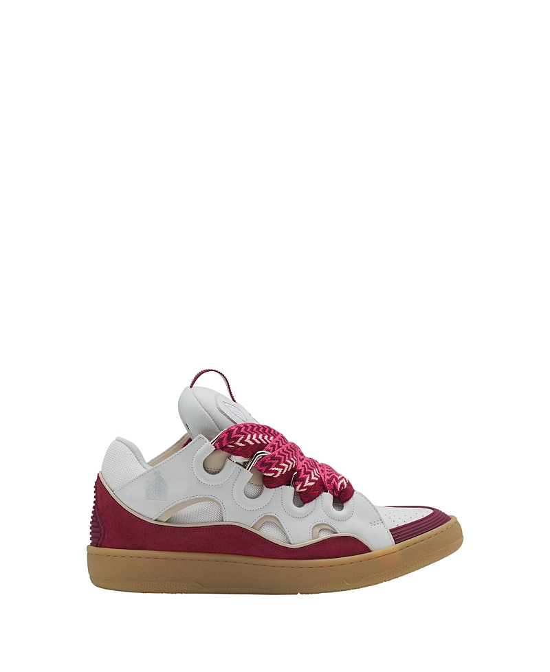 Lanvin Curb Leather Sneakers