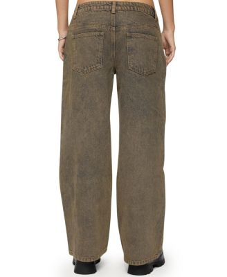 Petite Zahra Mud Wash Low Rise Colored Wash Jeans