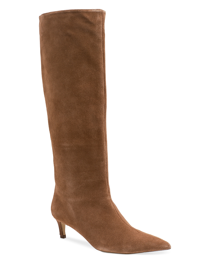 Free People Kiki Knee High Boot In Brown