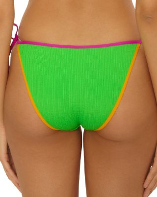 Crinkle Crush Demi Side Tie Bikini Bottom