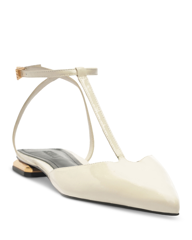 Schutz Women's Allure T Strap Flats