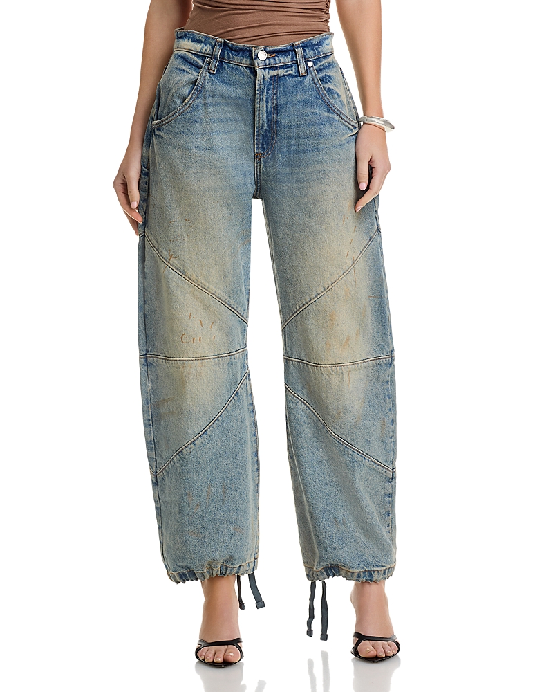 Eb Denim Freddy High Rise Barrel Leg Jeans