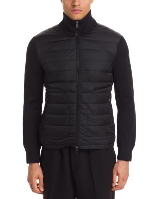 Padded Zip Up Cardigan