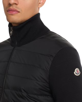 Padded Zip Up Cardigan