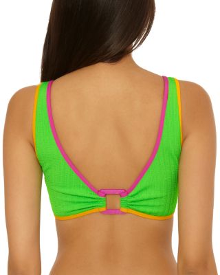 Crinkle Crush Tatum Bralette Bikini Top & Crinkle Crush Demi Side Tie Bikini Bottom