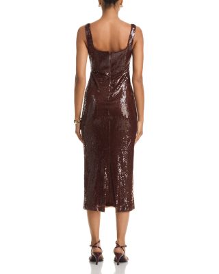 Sequin Midi Dress - Exclusive