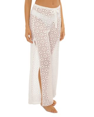 Las Colinas Lace Swim Cover-Up Pants