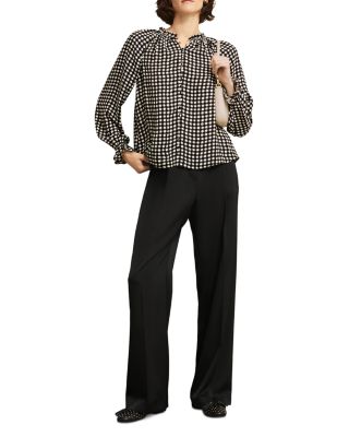 Hewlett Ruffled Cuff Blouse