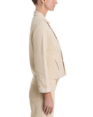 Janelle Corduroy Jacket & Scottie High Rise Jeans 