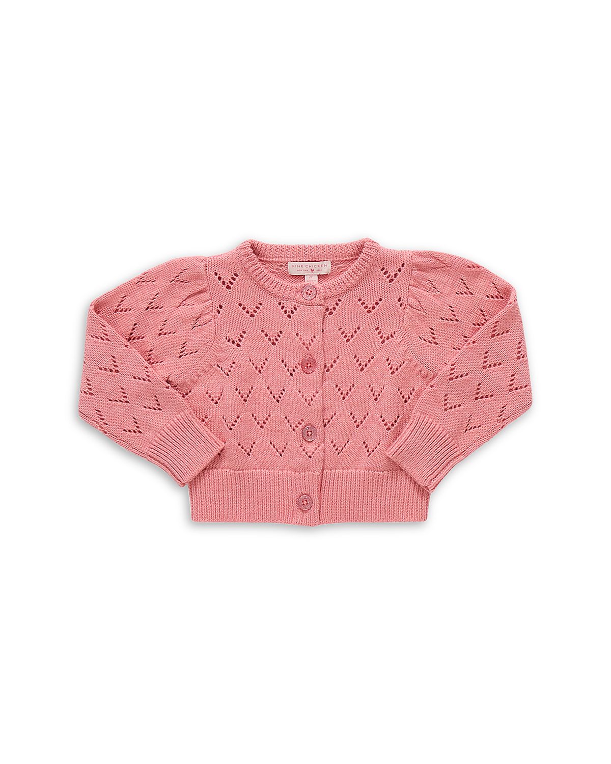 Pink Chicken Girls' Connie Cardigan Sweater - Little Kid