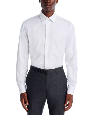 Stretch Twill Regular Fit Dress Shirt - Exclusive