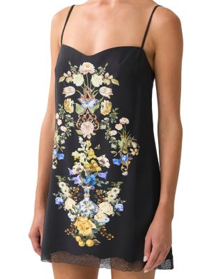Floral Print Slip Dress