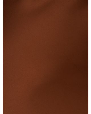 Stretch Satin Long Dress