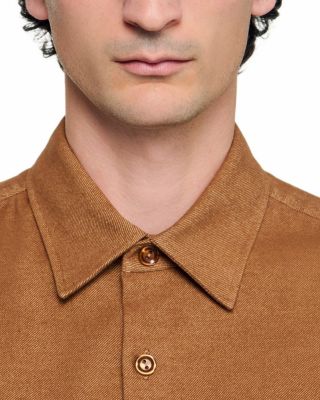 Relaxed Fit Flannel Overshirt