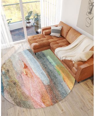 Dalyn Boca Washable BO5 Round Area Rug, 8' x 8'