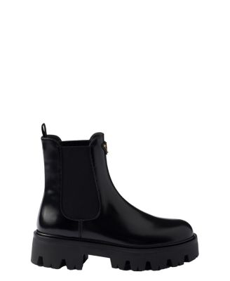 Women's Brushed Leather Booties