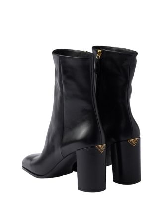  Women's Leather Booties