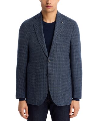 Hampton Textured Jersey Regular Fit Unstructured Sport Coat