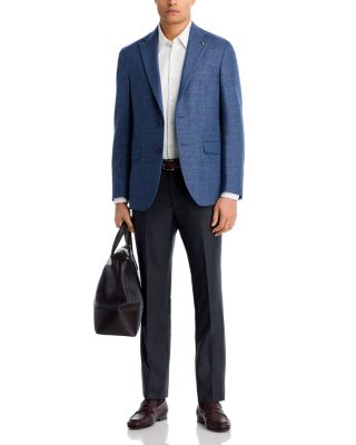 Midland Textured Solid Regular Fit Sport Coat