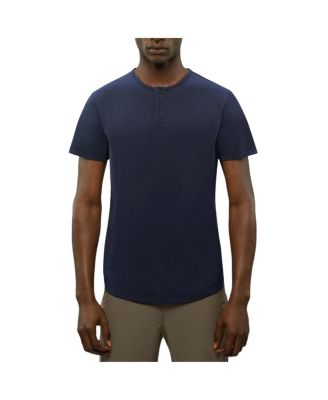 AO Henley Curve Hem T-Shirt