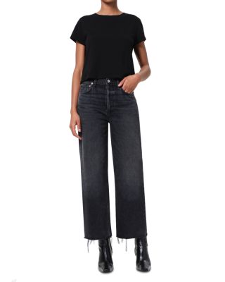Ren High Rise Wide Leg Jeans in Arcane