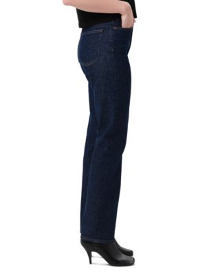 90&#39;s Pinch Long Waist High Rise Straight Leg Jeans  in Reissue