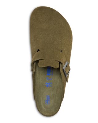 Men&#39;s Boston Clogs in Green