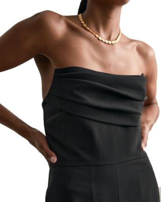 Ayla Structured Bandeau Jumpsuit