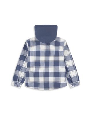 Boys' Abercrombie & Fitch Hooded Flannel Shirt - Little Kid, Big Kid