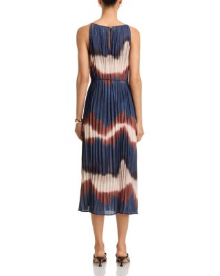 Pleated Midi Dress
