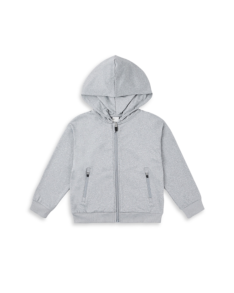Rylee + Cru Boys' Zip Front Tech Hoodie - Little Kid In Multi