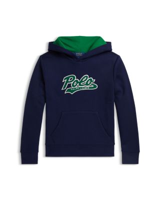 Ralph Lauren - Boys' Logo Fleece Hoodie - Big Kid, Little Kid