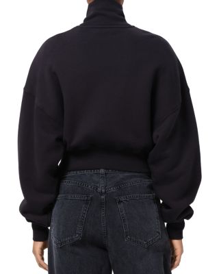 Darby Funnel Neck Zip Front Sweatshirt