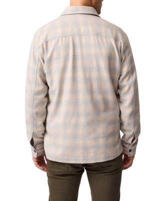 Grey Town Button Front Overshirt
