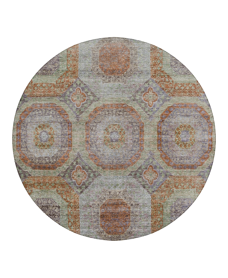 Dalyn Rug Company Dalyn Karaj Kj6 Round Area Rug, 8' X 8' In Red