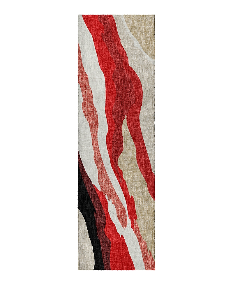 Dalyn Rug Company Dalyn Lorenzo Washable Ln4 Runner Area Rug, 2'3 X 7'6 In Red